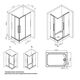 Купить W84G-403-12080-BТ Душевое ограждение Func Square Slide 120х80, черный, прозрачное (w84g-403-12080-bт) по цене 79990 руб., в Санкт-Петебруге в интернет магазине 100-Систем, а также дургие товары AM.PM из раздела Душевые ограждения и Душевые кабины и ограждения