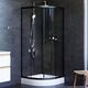 Купить W88G-205-080BT64 X-Joy Twin Slide,  Душевое ограждение без  поддона, 80x80, профиль черный (w88g-205-080bt64) по цене 26990 руб., в Санкт-Петебруге в интернет магазине 100-Систем, а также дургие товары AM.PM из раздела Душевые ограждения и Душевые кабины и ограждения
