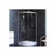 Купить W88E-205-080MT64 X-Joy Twin Slide,  Душевое ограждение c поддоном, 80x80, профиль мат хром (w88e-205-080mt64) по цене 50290 руб., в Санкт-Петебруге в интернет магазине 100-Систем, а также дургие товары AM.PM из раздела Душевые ограждения и Душевые кабины и ограждения