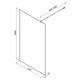 Купить W84WI-120-F1-MTE Душевая перегородка Func 120x200, стекло прозр. 8 мм + покрытие, профиль мат хром (w84wi-120-f1-mte) по цене 27990 руб., в Санкт-Петебруге в интернет магазине 100-Систем, а также дургие товары AM.PM из раздела Душевые перегородки и Душевые двери, перегородки