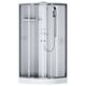 Купить W94C-401-090MT X-Joy кабина душевая  90x90, 1/4 круга,  профиль мат.хром, стекло прозрачное (w94c-401-090mt) по цене 54990 руб., в Санкт-Петебруге в интернет магазине 100-Систем, а также дургие товары AM.PM из раздела Душевые кабины и Душевые кабины и ограждения