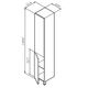 Купить M90CSL0306HF GEM, шкаф-колонна, напольный, левый, 30 см, двери, push-to-open, цвет: орех (m90csl0306hf) по цене 23690 руб., в Санкт-Петебруге в интернет магазине 100-Систем, а также дургие товары AM.PM из раздела Пеналы и Пеналы, комоды, шкафы