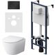 Купить IS90238.741701 Инсталляция с клав PrimeFit S, мат.черный, с подвес унит Sense FlashClean с сид м/лифт (is90238.741701) по цене 42690 руб., в Санкт-Петебруге в интернет магазине 100-Систем, а также дургие товары AM.PM из раздела Готовые решения и Инсталляции