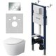 Купить IS90251.741701 Инсталляция с клав PrimeFit S, хром глянц, с подвес унит Sense FlashClean с сид м/лифт (is90251.741701) по цене 42690 руб., в Санкт-Петебруге в интернет магазине 100-Систем, а также дургие товары AM.PM из раздела Готовые решения и Инсталляции