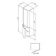 Купить M30CHR0406TF Sensation, Шкаф-колонна, подвесной, правый, 40см, двери, табачный дуб, текстурированная (m30chr0406tf) по цене 410690 руб., в Санкт-Петебруге в интернет магазине 100-Систем, а также дургие товары AM.PM из раздела Пеналы и Пеналы, комоды, шкафы