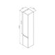 Купить M85ACHR0306WG X-Joy, шкаф-колонна, подвесной, правый, 30 см, цвет: белый, глянец (m85achr0306wg) по цене 19190 руб., в Санкт-Петебруге в интернет магазине 100-Систем, а также дургие товары AM.PM из раздела Пеналы и Пеналы, комоды, шкафы