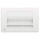 Купить R0108AC SOLEA M1 Механическая панель смыва, двойной смыв, цвет white (белый) (r0108ac) по цене 5324.51 руб., в Санкт-Петебруге в интернет магазине 100-Систем, а также дургие товары IDEAL STANDARD из раздела Клавиши смыва и Инсталляции