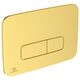 Купить R0459A2 OLEAS™ M3 Механическая панель смыва, двойной смыв, Brushed Gold (брашированное золото) (r0459a2) по цене 13782.28 руб., в Санкт-Петебруге в интернет магазине 100-Систем, а также дургие товары IDEAL STANDARD из раздела Клавиши смыва и Инсталляции