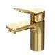 Купить F85A02199 X-Joy, смеситель для умывальника излив 100 мм, золото (f85a02199) по цене 8490 руб., в Санкт-Петебруге в интернет магазине 100-Систем, а также дургие товары AM.PM из раздела Рычажные смесители и Смесители для раковины