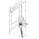 Купить F85B05000 X-Joy, смеситель для кухни с L-изливом, хром (f85b05000) по цене 4590 руб., в Санкт-Петебруге в интернет магазине 100-Систем, а также дургие товары AM.PM из раздела Рычажные смесители и Смесители для кухни
