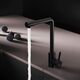 Купить F85B05022 X-Joy, смеситель для кухни с L-изливом, черный (f85b05022) по цене 4990 руб., в Санкт-Петебруге в интернет магазине 100-Систем, а также дургие товары AM.PM из раздела Рычажные смесители и Смесители для кухни