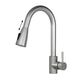 Купить F85B07511 X-Joy, смеситель для кухни с вытягивающимся изливом, сатин (f85b07511) по цене 5990 руб., в Санкт-Петебруге в интернет магазине 100-Систем, а также дургие товары AM.PM из раздела Рычажные смесители и Смесители для кухни