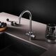 Купить F85B07711 X-Joy, смеситель для кухни с С-изливом с каналом для питьевой воды, сатин (f85b07711) по цене 7990 руб., в Санкт-Петебруге в интернет магазине 100-Систем, а также дургие товары AM.PM из раздела Смесители с подключением фильтра и Смесители для кухни