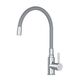 Купить F85B07605 X-Joy S, смеситель для кухни с гибким изливом, серый/хром (f85b07605) по цене 4990 руб., в Санкт-Петебруге в интернет магазине 100-Систем, а также дургие товары AM.PM из раздела Рычажные смесители и Смесители для кухни