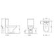 Купить C708600SC Spirit V2.0 унитаз-компакт FlashClean с сиденьем микролифт (c708600sc) по цене 25990 руб., в Санкт-Петебруге в интернет магазине 100-Систем, а также дургие товары AM.PM из раздела Горизонтальный выпуск и Унитазы-компакт с бачком