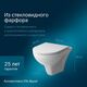 Купить C901700SC Gem подвесной унитаз FlashClean с сиденьем микролифт (c901700sc) по цене 15990 руб., в Санкт-Петебруге в интернет магазине 100-Систем, а также дургие товары AM.PM из раздела Унитазы подвесные и Унитазы