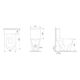 Купить DX86C8600SC Sirius унитаз-компакт безободковый с сиденьем микролифт (dx86c8600sc) по цене 44590 руб., в Санкт-Петебруге в интернет магазине 100-Систем, а также дургие товары DAMIXA из раздела Горизонтальный выпуск и Унитазы-компакт с бачком