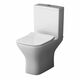 Купить C908601SC Gem унитазкомпакт  без ободка с сиденьем микролифт (c908601sc) по цене 22590 руб., в Санкт-Петебруге в интернет магазине 100-Систем, а также дургие товары AM.PM из раздела Горизонтальный выпуск и Унитазы-компакт с бачком