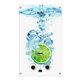 Купить Колонка газовая Ballu GWH 10 Fiery Glass Lime (gwh 10 fiery glass) по цене 11539.5 руб., в Санкт-Петебруге в интернет магазине 100-Систем, а также дургие товары BALLU из раздела Газовые проточные водонагреватели и Газовые водонагреватели