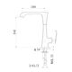 Купить Смеситель для кухни WONZON & WOGHAND TRIUMPH, Хром (WW-562101-CR) (ww-562101-cr) по цене 29732 руб., в Санкт-Петебруге в интернет магазине 100-Систем, а также дургие товары WONZON & WOGHAND из раздела Рычажные смесители и Смесители для кухни