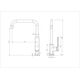 Купить Смеситель для кухни WONZON & WOGHAND, Хром (WW-L1006-CR) (ww-l1006-cr) по цене 15095 руб., в Санкт-Петебруге в интернет магазине 100-Систем, а также дургие товары WONZON & WOGHAND из раздела Рычажные смесители и Смесители для кухни
