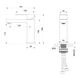 Купить Смеситель для раковины WONZON & WOGHAND CUBE, Хром (WW-88139016-CR) (ww-88139016-cr) по цене 15271 руб., в Санкт-Петебруге в интернет магазине 100-Систем, а также дургие товары WONZON & WOGHAND из раздела Рычажные смесители и Смесители для раковины