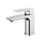 Купить Смеситель для раковины WONZON & WOGHAND EDGE, Хром (WW-88139003-CR) (ww-88139003-cr) по цене 14347 руб., в Санкт-Петебруге в интернет магазине 100-Систем, а также дургие товары WONZON & WOGHAND из раздела Рычажные смесители и Смесители для раковины