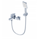 Купить Смеситель для ванны с душем WONZON & WOGHAND FLEX, Хром (WW-88037072-CR) (WW-88037072-CR) по цене 29870 руб., в Санкт-Петебруге в интернет магазине 100-Систем, а также дургие товары WONZON & WOGHAND из раздела Смесители с длинным изливом и Смесители для ванны и душа