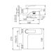 Купить Смеситель для ванны WONZON & WOGHAND SHARK, Хром (WW-483101-CR) (WW-483101-CR) по цене 37099 руб., в Санкт-Петебруге в интернет магазине 100-Систем, а также дургие товары WONZON & WOGHAND из раздела Смесители с длинным изливом и Смесители для ванны и душа