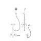 Купить Смеситель для душа WONZON & WOGHAND ALFA, Хром (WW-AE3102-CR) (WW-AE3102-CR) по цене 11756 руб., в Санкт-Петебруге в интернет магазине 100-Систем, а также дургие товары WONZON & WOGHAND из раздела Смесители для душа без излива и Смесители для ванны и душа