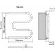 Купить Полотенцесушитель водяной Terminus М-образный 500x700 хром (4620768888151) по цене 3435 руб., в Санкт-Петебруге в интернет магазине 100-Систем, а также дургие товары TERMINUS из раздела Водяные полотенцесушители и Полотенцесушители