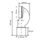 Купить Фановая труба D90-110мм, под углом 90* MRWC15P (mrwc15p) по цене 2766.19 руб., в Санкт-Петебруге в интернет магазине 100-Систем, а также дургие товары McALPINE из раздела Трубчатые отводы и Отводы для унитазов