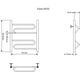 Купить Полотенцесушитель водяной Aquanet Paolo 600x500, хром (00266732) по цене 12940 руб., в Санкт-Петебруге в интернет магазине 100-Систем, а также дургие товары AQUANET из раздела Водяные полотенцесушители и Полотенцесушители
