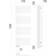 Купить Полотенцесушитель водяной Астра П24 70х1200 (4670078530509) по цене 63650 руб., в Санкт-Петебруге в интернет магазине 100-Систем, а также дургие товары TERMINUS из раздела Водяные полотенцесушители и Полотенцесушители