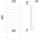Купить Полотенцесушитель водяной Классик П8 500х800 (4670078530271) по цене 11240 руб., в Санкт-Петебруге в интернет магазине 100-Систем, а также дургие товары TERMINUS из раздела Водяные полотенцесушители и Полотенцесушители