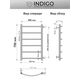 Купить Псш Arc б/п (н.р.1") 70/30 м/о 50 бок.подкл. (к-2, Черный муар) INDIGO (lasw70-30br-б/п-50) по цене 13662 руб., в Санкт-Петебруге в интернет магазине 100-Систем, а также дургие товары INDIGO из раздела Водяные полотенцесушители и Полотенцесушители