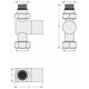 Купить Вентиль Сунержа прямой под шестигранник G 1/2" НР х G 3/4" НГ (00-1405-1234) по цене 5370 руб., в Санкт-Петебруге в интернет магазине 100-Систем, а также дургие товары Сунержа из раздела Комплектующие и Полотенцесушители