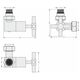 Купить Вентиль Сунержа 3D правый (крест) G 1/2" НР х G 3/4" НГ (022-1411-1234) по цене 13200 руб., в Санкт-Петебруге в интернет магазине 100-Систем, а также дургие товары Сунержа из раздела Комплектующие и Полотенцесушители