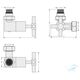 Купить Вентиль Сунержа 3D левый (крест) G 1/2" НР х G 3/4" НГ (05-1410-1234) по цене 13490 руб., в Санкт-Петебруге в интернет магазине 100-Систем, а также дургие товары Сунержа из раздела Комплектующие и Полотенцесушители