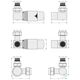 Купить Автоматический терморегулятор Сунержа 3D левый G 1/2" НР х G 3/4" НГ (набор) (31-1421-6207) по цене 23230 руб., в Санкт-Петебруге в интернет магазине 100-Систем, а также дургие товары Сунержа из раздела Комплектующие и Полотенцесушители
