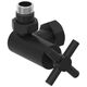 Купить Вентиль Сунержа 3D левый (крест) G 1/2" НР х G 3/4" НГ (31-1410-1234) по цене 7710 руб., в Санкт-Петебруге в интернет магазине 100-Систем, а также дургие товары Сунержа из раздела Комплектующие и Полотенцесушители