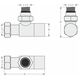 Купить Вентиль Сунержа угловой под шестигранник G 1/2" НР х G 3/4" НГ (071-1404-1234) по цене 7750 руб., в Санкт-Петебруге в интернет магазине 100-Систем, а также дургие товары Сунержа из раздела Комплектующие и Полотенцесушители