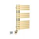 Купить BOHEME Полотенцесушитель электрический, Venturo gold  300W 230V 50Hz IP24 721-G (721-g) по цене 97272 руб., в Санкт-Петебруге в интернет магазине 100-Систем, а также дургие товары BOHEME из раздела Электрические полотенцесушители и Полотенцесушители