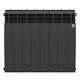 Купить Радиатор Royal Thermo BiLiner 500 Noir Sable - 8 секц. (rtbns50008) по цене 9840 руб., в Санкт-Петебруге в интернет магазине 100-Систем, а также дургие товары ROYAL THERMO из раздела Биметаллические радиаторы и Радиаторы