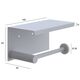 Купить Держатель туалетной бумаги с крышкой UNO Shine Gun Metall (10971-sgm) по цене 5854 руб., в Санкт-Петебруге в интернет магазине 100-Систем, а также дургие товары BOHEME из раздела Держатели туалетной бумаги и Держатели туалетной бумаги и освежителей воздуха