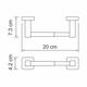Купить Держатель туалетной бумаги WasserKRAFT Lippe K-6522 Хром (k-6522) по цене 2510 руб., в Санкт-Петебруге в интернет магазине 100-Систем, а также дургие товары WasserKRAFT из раздела Держатели туалетной бумаги и Держатели туалетной бумаги и освежителей воздуха