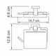 Купить Держатель туалетной бумаги WasserKRAFT Lippe K-6525 Хром (k-6525) по цене 2600 руб., в Санкт-Петебруге в интернет магазине 100-Систем, а также дургие товары WasserKRAFT из раздела Держатели туалетной бумаги и Держатели туалетной бумаги и освежителей воздуха