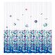 Купить Шторка для ванной WasserKRAFT Salm SC-13101 180х200, кольца в комплекте (sc-13101) по цене 2030 руб., в Санкт-Петебруге в интернет магазине 100-Систем, а также дургие товары WasserKRAFT из раздела Шторки для ванной и Карнизы Шторки Коврики