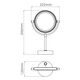 Купить K-1005BLACK Зеркало с LED-подсветкой двухстороннее, стандартное и с 3-х кратным увеличением (k-1005black) по цене 13850 руб., в Санкт-Петебруге в интернет магазине 100-Систем, а также дургие товары WasserKRAFT из раздела Косметические зеркала и Аксессуары для ванной комнаты
