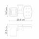 Купить Wern K-2526 Держатель стакана и мыльницы (k-2526) по цене 3016 руб., в Санкт-Петебруге в интернет магазине 100-Систем, а также дургие товары WasserKRAFT из раздела Держатели мыльницы и стакана и Мыльницы и дозаторы жидкого мыла
